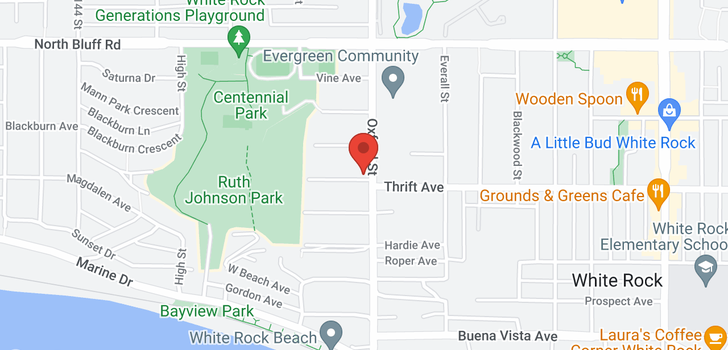 map of 14791 THRIFT AVENUE